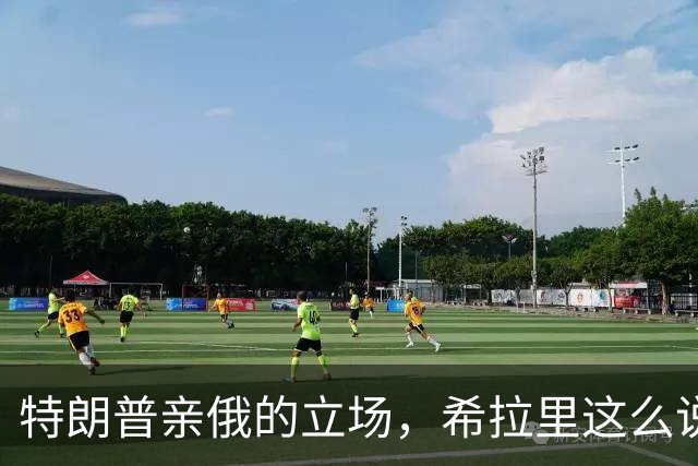 特朗普亲俄的立场，希拉里这么说！