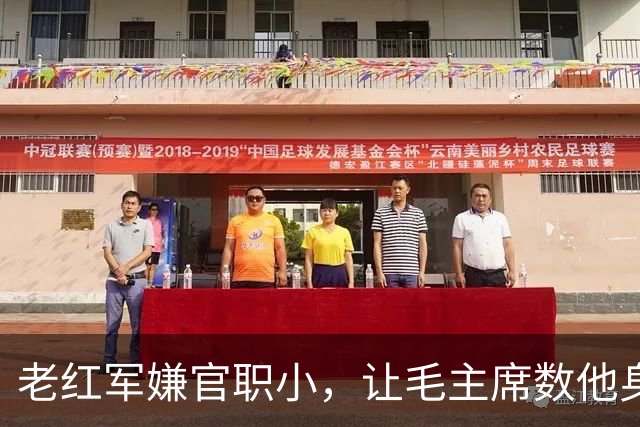 老红军嫌官职小，让毛主席数他身上伤疤，毛主席大怒：我不识数