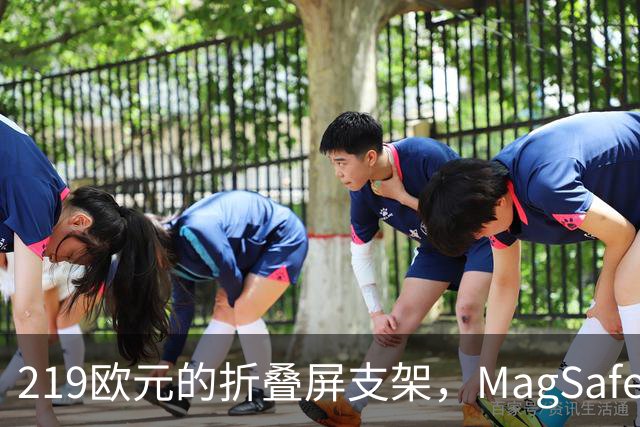 219欧元的折叠屏支架，MagSafe充电头还得另买